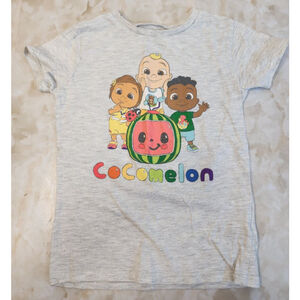 Kids Cocomelon T-Shirt Gray/White Size 5T